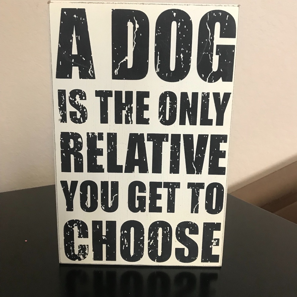 Wooden Plaque . Wood has a distressed look.